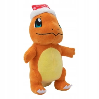 Pluszak - Pokémon Charmander Christmas 20cm z czapką świąteczną NOWY