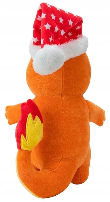 Pluszak - Pokémon Charmander Christmas 20cm z czapką świąteczną NOWY