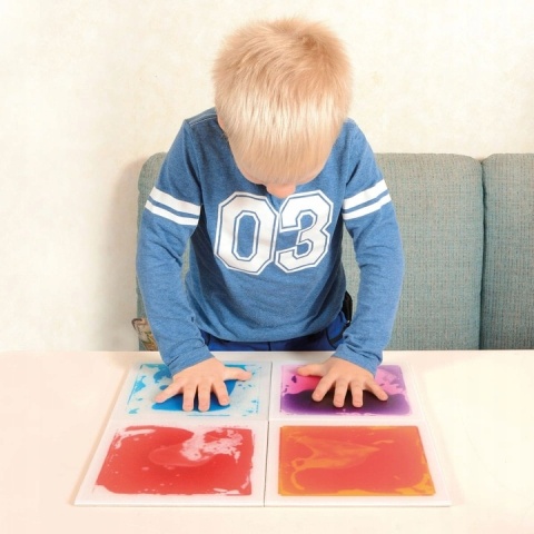 Płytki podłogowe SENSORYCZNE Play Factory Play Sensory 4 sztuki 30X30CM
