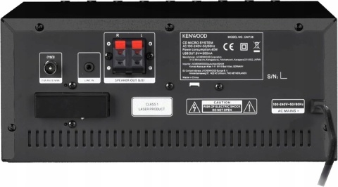 WIEŻA KENWOOD M-9000S-B Wi-Fi BLUETOOTH RADIO FM DAB+ BLACK CZARNY