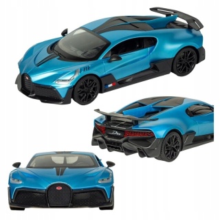 Zdalnie sterowany Bugatti Divo RC 1:12 niebieski samochód