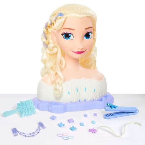 Disney Kraina Lodu 2 Deluxe ELSA głowa do stylizacji