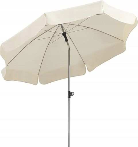 Parasol klasyczny Schneider Locarno beżowy 200 x 200 x 220 cm POWYSTAWOWY
