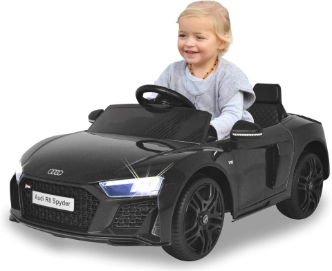 Auto elektryczne dla dzieci Jamara Audi A8 Spyder czarny