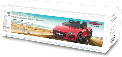 Auto elektryczne dla dzieci Jamara Audi A8 Spyder czarny
