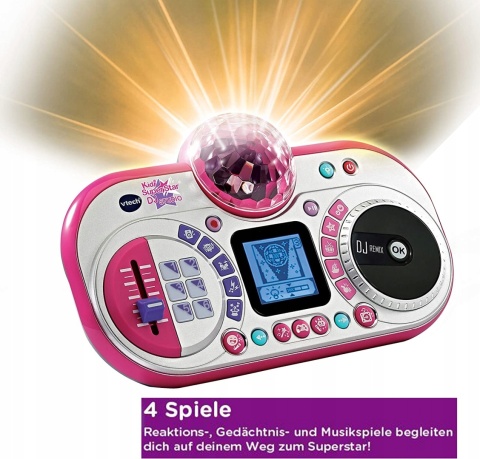 Karaoke Zestaw do karaoke dla dzieci Mikrofon vTech 6 lat+ Wersja Niemiecka