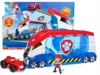PSI PATROL WIELKI Patrolowiec 70cm z dźwiękiem + quad i figurka Rydera PO ZWROCIE