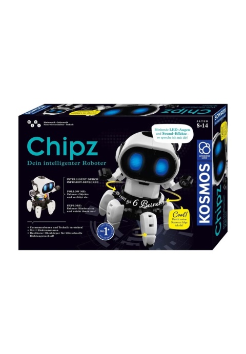 Robot Chipz do złożenia Kosmos 62100 ze sztuczną inteligencją NOWY