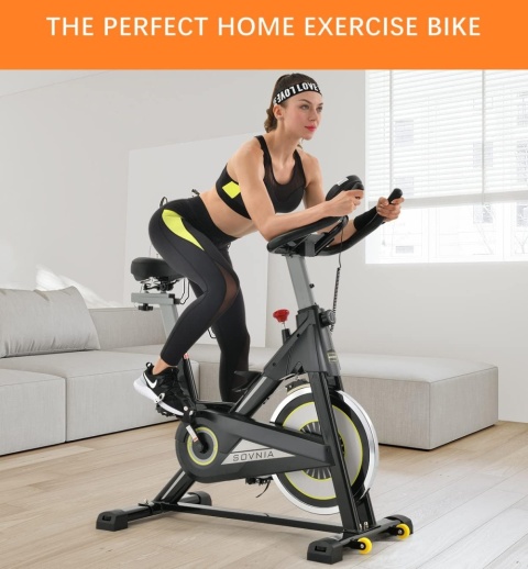 Rower fitness Sovnia z uchwytem na iPada, monitorem LCD Nowy