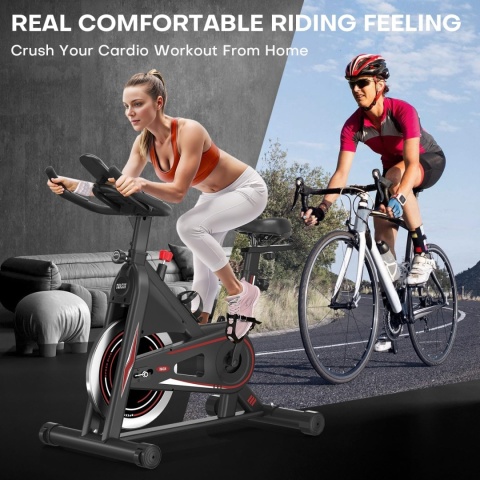 Rower magnetyczny Dmasun z monitorem LCD Nowy