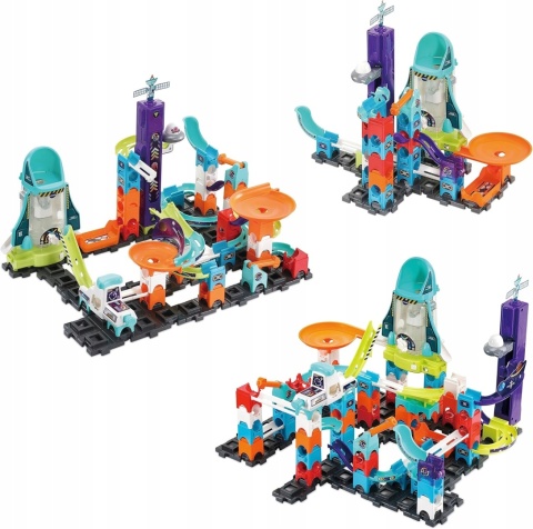 Tor Kulkowy Vtech Zestaw do zabawy Marble Rush Space Magnetic 130 el. PO ZWROCIE