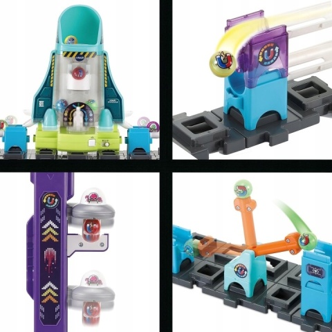 Tor Kulkowy Vtech Zestaw do zabawy Marble Rush Space Magnetic 130 el. PO ZWROCIE