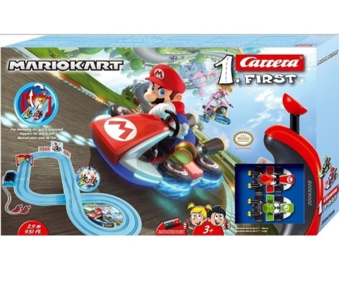 Tor samochodowy Carrera 1. First - Nintendo Mario Kart - Luigi 63028 2.9m POWYSTAWOWY