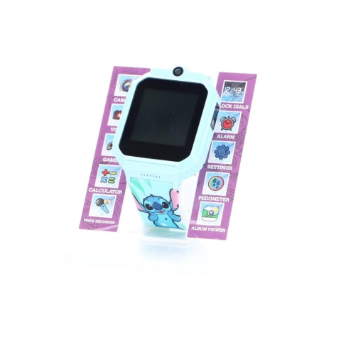 Zegarek smartwatch dotykowy dla dzieci Lilo & Stitch POWYSTAWOWY