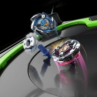 Arena walki Zestaw bitewny Beyblade X Hasbro 2 dyski z wyrzutniami F9588 UŻYWANY