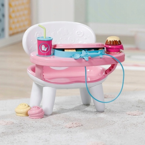 BABY born Interaktywny STOLIK DO KARMIENIA Dla lalki 36/43cm POWYSTAWOWY