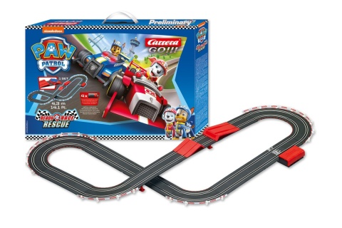 Carrera Tor samochodowy First Paw Patrol Ready Race Rescue 2 autka POWYSTAWOWY