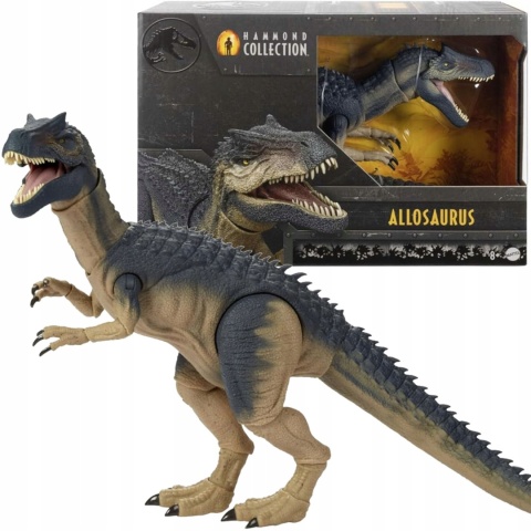 Figurka Mattel Jurassic World Hammond Collection Allosaurus 19 cm POWYSTAWOWY