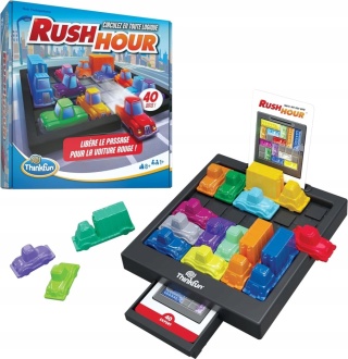 Gra planszowa Ravensburger ThinkFun Rush Hour 40 wyzwań J.francuski PO ZWROCIE
