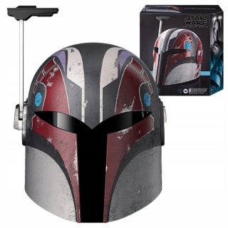 Hełm elektroniczny Star Wars: Ahsoka Black Series - Sabine Wren NOWY Z DEFEKTEM