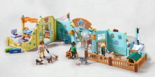 Klocki Playmobil 71742 Hotel dla zwierząt my Life Hotel POWYSTAWOWY