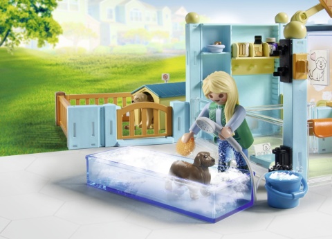 Klocki Playmobil 71742 Hotel dla zwierząt my Life Hotel POWYSTAWOWY