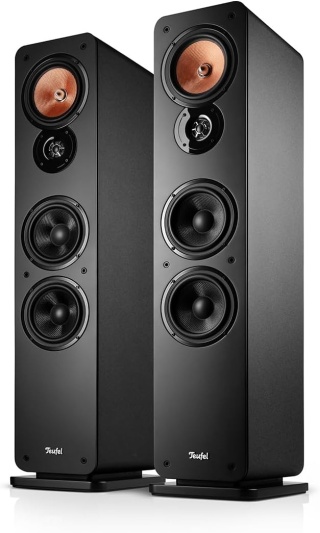 Kolumny głośnikowe Teufel Ultima 40, kolumny podłogowe, zestaw stereo, Mk4 Nowe z Defektem