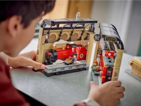 LEGO Harry Potter 76450 Stoper do książek: Pociąg ekspresowy do Hogwartu