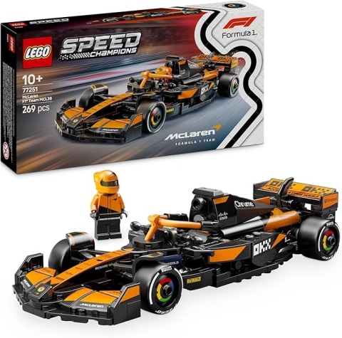 LEGO Speed Champions Bolid F1 McLaren Team MCL38 77251 POWYSTAWOWY