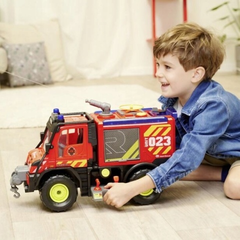 Samochód strażacki Wóz strażacki Unimog U530 50 cm, światło, dźwięk PO ZWROCIE