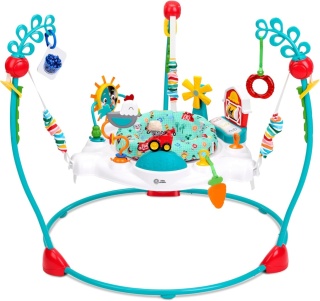 Skoczek Baby Einstein farm 2 w 1 z interaktywnymi zabawkami POWYSTAWOWY
