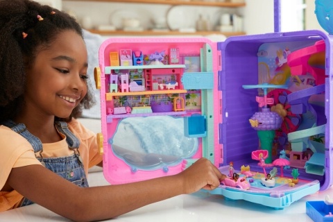 Zestaw Mattel Polly Pocket Wakacyjny Kurort Walizka