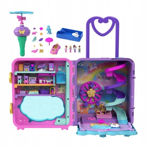 Zestaw Mattel Polly Pocket Wakacyjny Kurort Walizka
