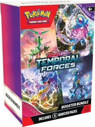 Zestaw kart Pokemon Scarlet i Violet booster box 6 pack
